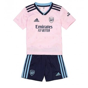 Arsenal kläder Barn 2022-23 Tredje Tröja Kortärmad (+ korta byxor)